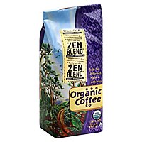 The Organic Coffee Co. Organic Coffee Whole Bean Zen Blend - 12 Oz - Image 1