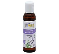 Aura Cacia Body Oil Aromatherapy Relaxing Lavender - 4 Fl. Oz.