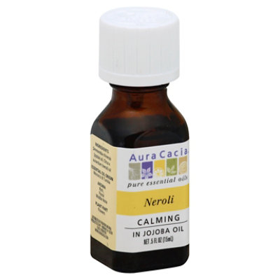 Aura Cacia Neroli in Jojoba Oil Calming - 0.5 Fl. Oz. - Image 1