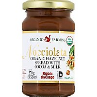 Rigoni Di Asiago Nocciolata Hazelnut Spread with Cocoa Milk Organic - 9.52 Oz - Image 2