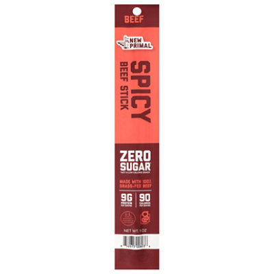 The New Primal Jerky Beef Stick Spicy - 1 Oz - Image 2