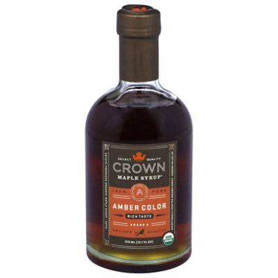 Crown Maple Maple Syrup Amber Color - 12.7 Fl. Oz. - Image 1
