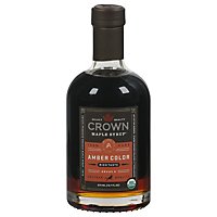 Crown Maple Maple Syrup Amber Color - 12.7 Fl. Oz. - Image 1