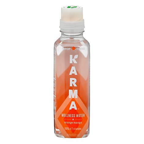 Karma Wellness Water Mind Orange Mango - 18 Fl. Oz.