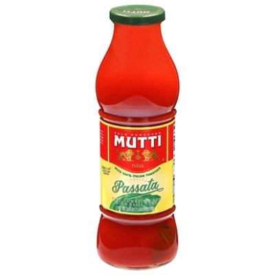 Mutti Tomato Puree With Basil - 24.5 Oz
