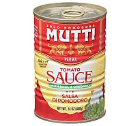 Mutti Tomato Sauce With Basil & Oregano - 14 Oz