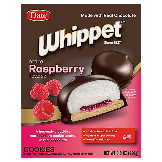 Dare Cookie Whippet Raspberry - 8.8 Oz