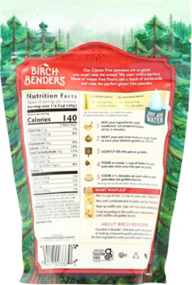 Birch Benders Pancake & Waffle Mix Gluten Free - 14 Oz - Image 5