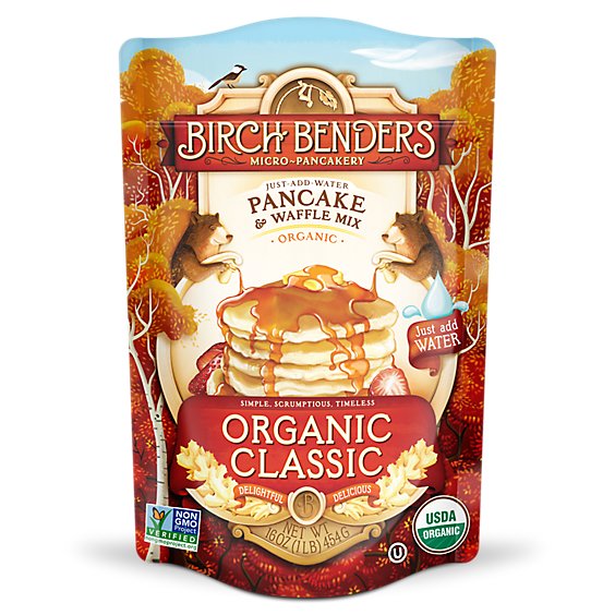 Birch Benders Pancake & Waffle Mix Classic Recipe - 16 Oz
