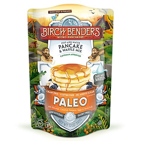 Birch Benders Pancake & Waffle Mix Paleo - 12 Oz