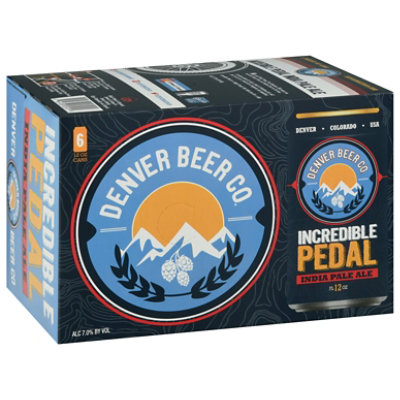 Denver Beer Incredible Pedal In Cans - 6-12 Fl. Oz. - Image 1