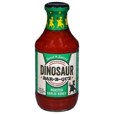 Dinosaur Bar-B-Que Sauce Roasted Garlic Honey - 19 Oz - Image 3