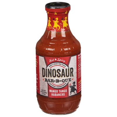 Dinosaur Bar-B-Que Sauce Wango Tango Habanero Hot - 19 Oz - Image 3