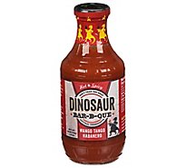 Dinosaur Bar-B-Que Sauce Wango Tango Habanero Hot - 19 Oz