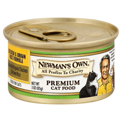 Newman's own 2025 canned cat food