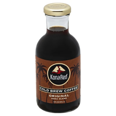 Kona Red Coffee Cold Brew Kona Blend Original - 12 Fl. Oz. - Image 1