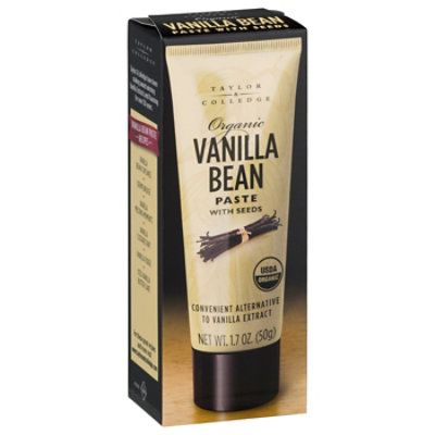 Taylor & Colledge Paste Organic Vanilla Bean With Seeds - 1.7 Oz - Image 1