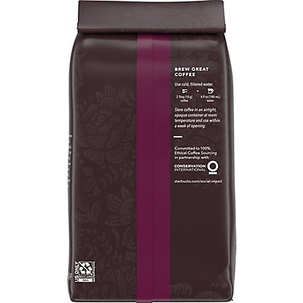 Starbucks Coffee Ground Dark Roast Caffe Verona Bag - 20 Oz - Image 5