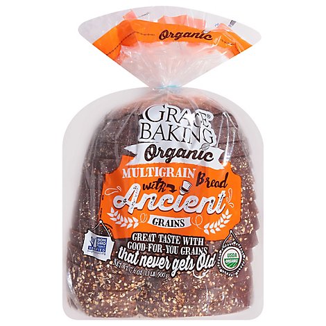 Grace Baking Bread Organic Multigtain With Ancient Grain - Each