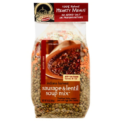 Frontier Soups Hearty Meals Soup Mix Gluten Free Sausage & Lentil - 16 Oz - Image 1