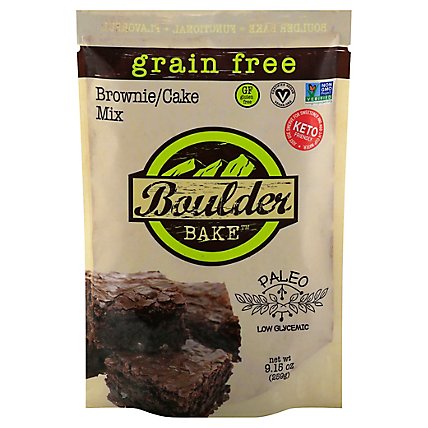 Boulder Bake Paleo Brownie Cake Mix - 9.1 Oz - Image 3