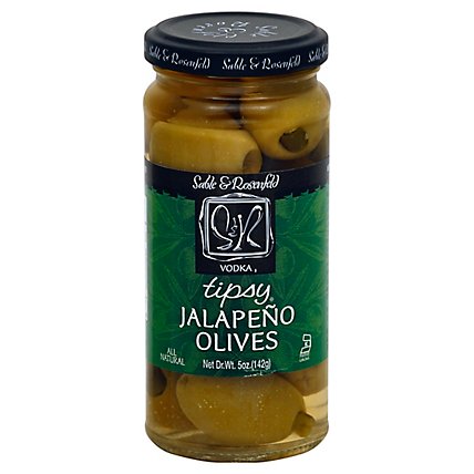 Sable & Rosenfeld Tipsy Olives Jalapeno - 5 Oz - Image 1