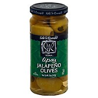 Sable & Rosenfeld Tipsy Olives Jalapeno - 5 Oz - Image 1