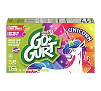 Yoplait Go-Gurt Yogurt Low Fat Raspberry/Strawberry Banana Value Pack - 16-2 Oz