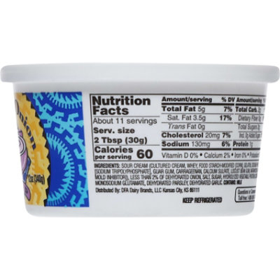 Creamland French Onion Dip Plastic Cup - 12 Oz - Image 3