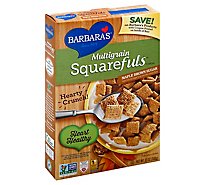 Barbaras Cereal Squarefuls Multigrain Maple Brown Sugar - 12 Oz
