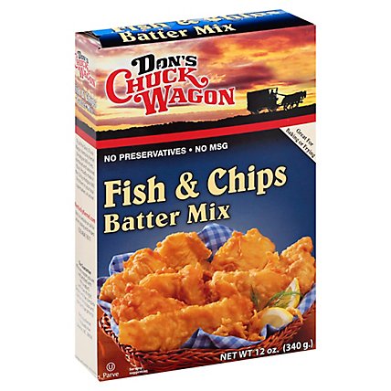 Dons Chuck Wagon Batter Mix Fish & Chips - 12 Oz - Image 1