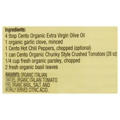 Cento Organic Crushed Tomato - 28 Oz - Image 5