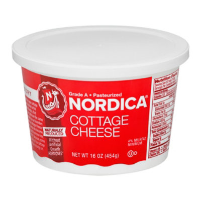Nordica 4 Milkfat Grade A Cottage Cheese 16 Oz Safeway