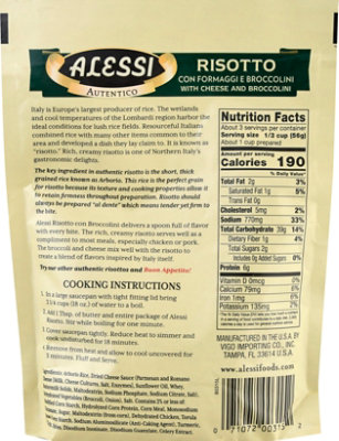 Alessi Cheese and Brocollini Risotto Rice - 6.5 Oz - Image 6