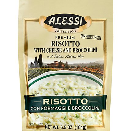 Alessi Cheese and Brocollini Risotto Rice - 6.5 Oz - Image 2