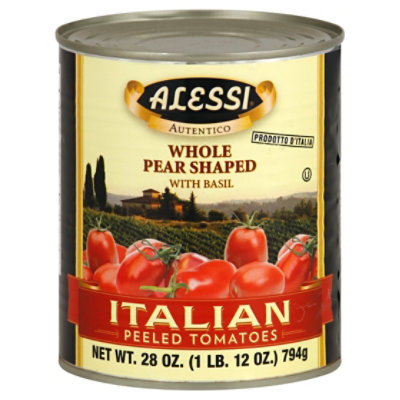 Alessi Italian Peeled Tomatoes - 28 Oz - Image 1