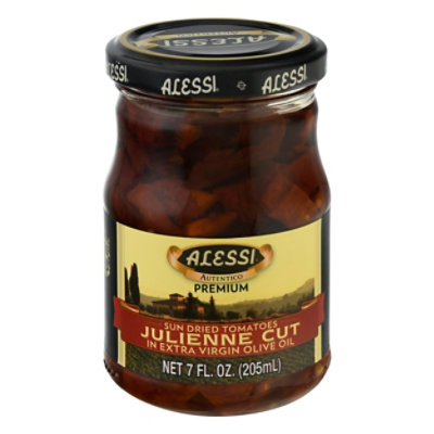 Alessi Julienne Cut In Extra Virgin Olive Oil Sun Dried Tomatoes - 7 Fl. Oz. - Image 3