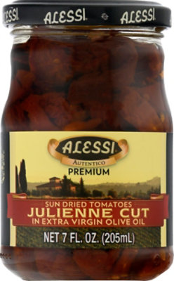 Alessi Julienne Cut In Extra Virgin Olive Oil Sun Dried Tomatoes - 7 Fl. Oz. - Image 2