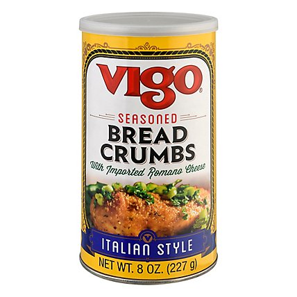 Vigo Italian Style Seasoned Bread Crumbs - 8 Oz - Image 3