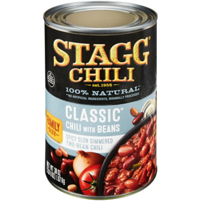 Stagg Chili With Beans Classique Family Size - 38 Oz - Image 3