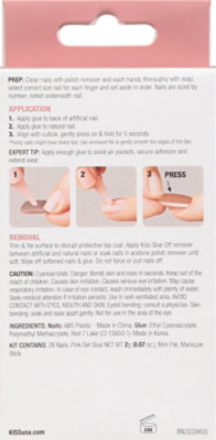 KISS Bare Nude Drama Nails - 28 Count - Image 5