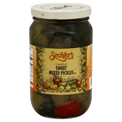 Sechlers Pickles Candied Pickles Mixed Sweet - 16 Fl. Oz. - Image 1