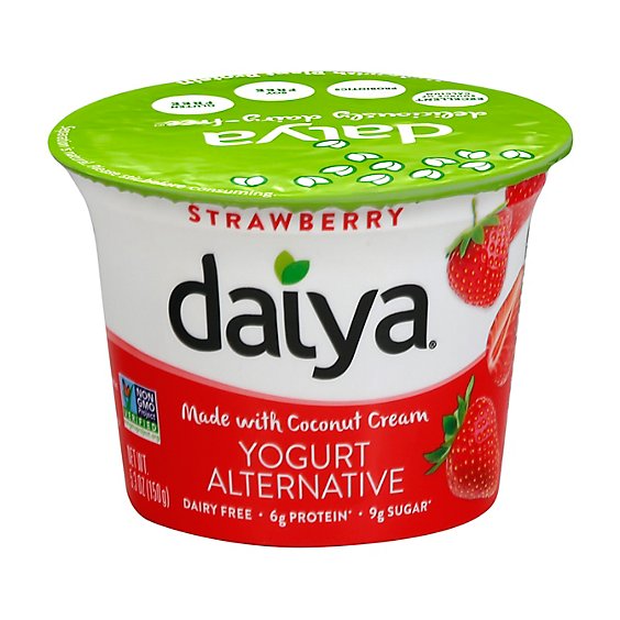 Daiya Yogurt Alternative Greek Strawberry - 5.3 Oz