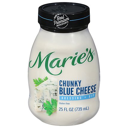 Maries Dressing Chunky Blue Cheese - 25 Fl. Oz. - Image 3