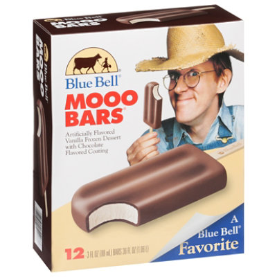 Blue Bell Mooo Bars - 12-3 Fl. Oz. - Image 1