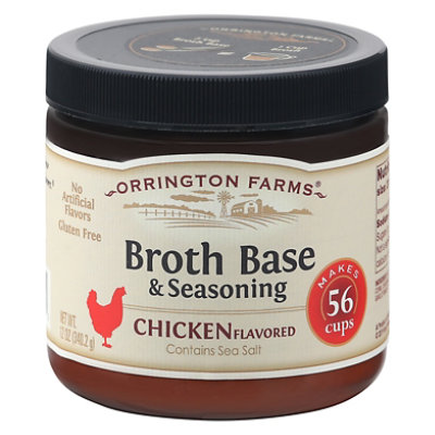 Orrington Farms Broth Bases & Seasoning Chicken Flavored 56 Cups - 12 Oz - Image 3