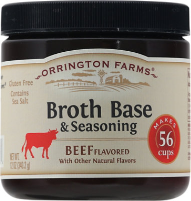 Orrington Farms Broth Bases & Seasoning Beef Flavored 56 Cups - 12 Oz - Image 2