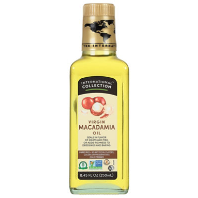 International Collection Oil Macadamia Nut Virgin - 8.45 Fl. Oz. - Image 3