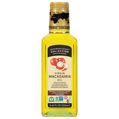 International Collection Oil Macadamia Nut Virgin - 8.45 Fl. Oz. - Image 1