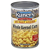 Kuners Corn Whole Kernel Premium Golden Sweet No Salt Added - 15 Oz - Image 3